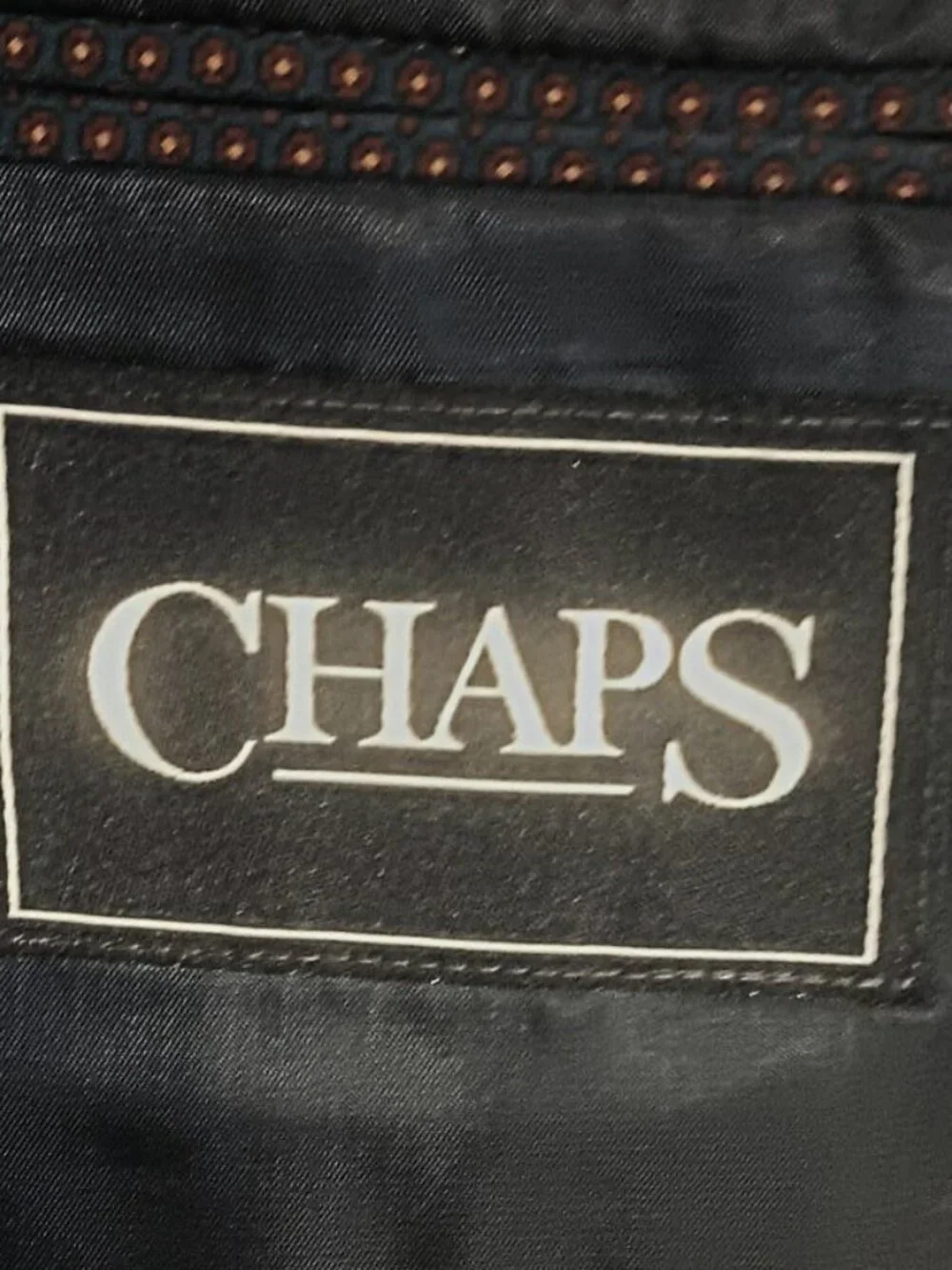 Chaps Men Grayish Blue Blazer    Jacket Size 46 Regular